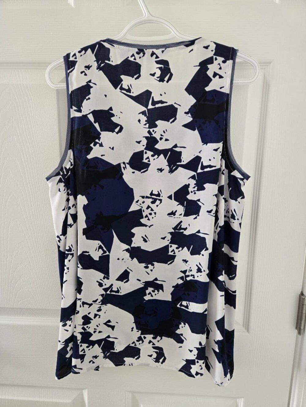 SIMPLY VERA WANG sleeveless Hi-Lo layered top size L - Picture 2 of 7